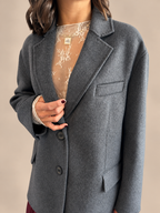 Cappotto misto lana Vicolo TAC0005