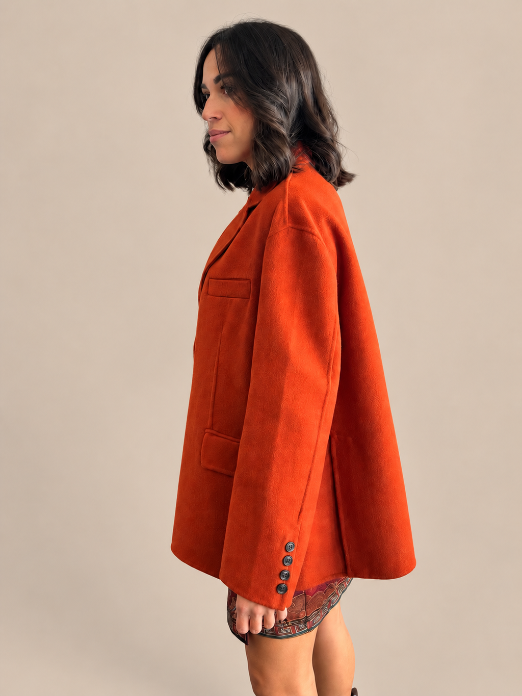 Cappotto misto lana Vicolo TAC0005