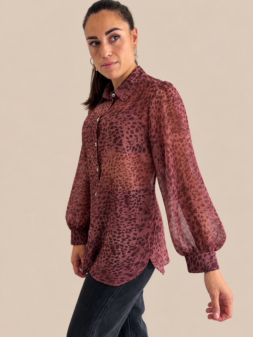 Camicetta animalier Susy Mix C4507F599