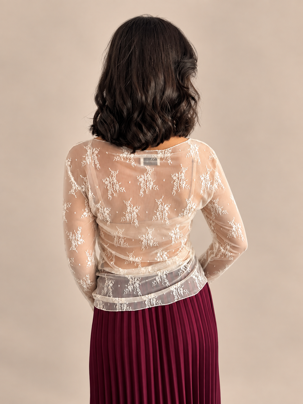 Maglia in pizzo Susy Mix 10997
