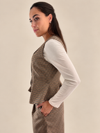 Gilet peplo Tensione In 27D5077