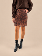Minigonna Animalier Tensione In FW260023