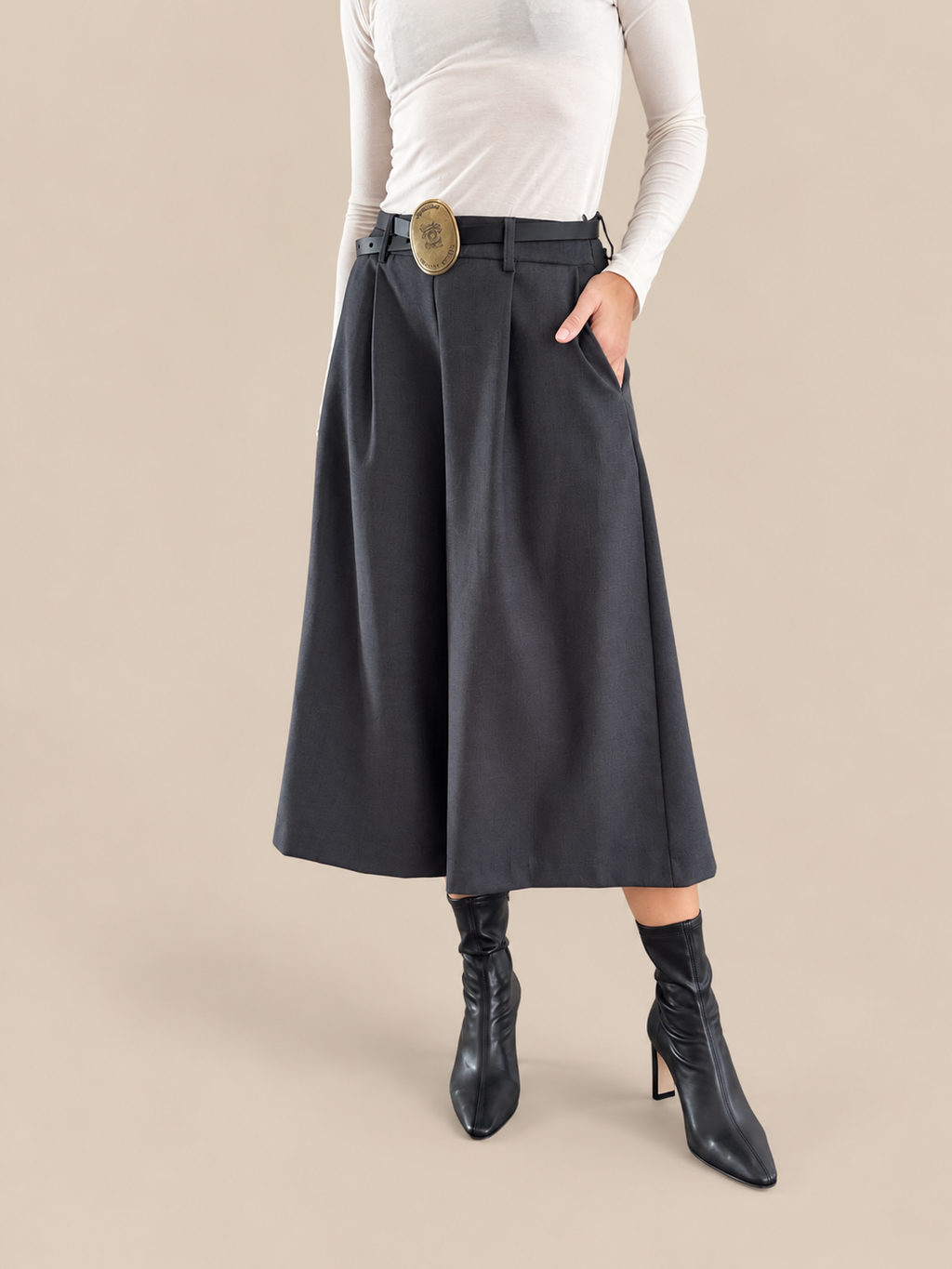Maxi Bermuda Tensione In W26P498
