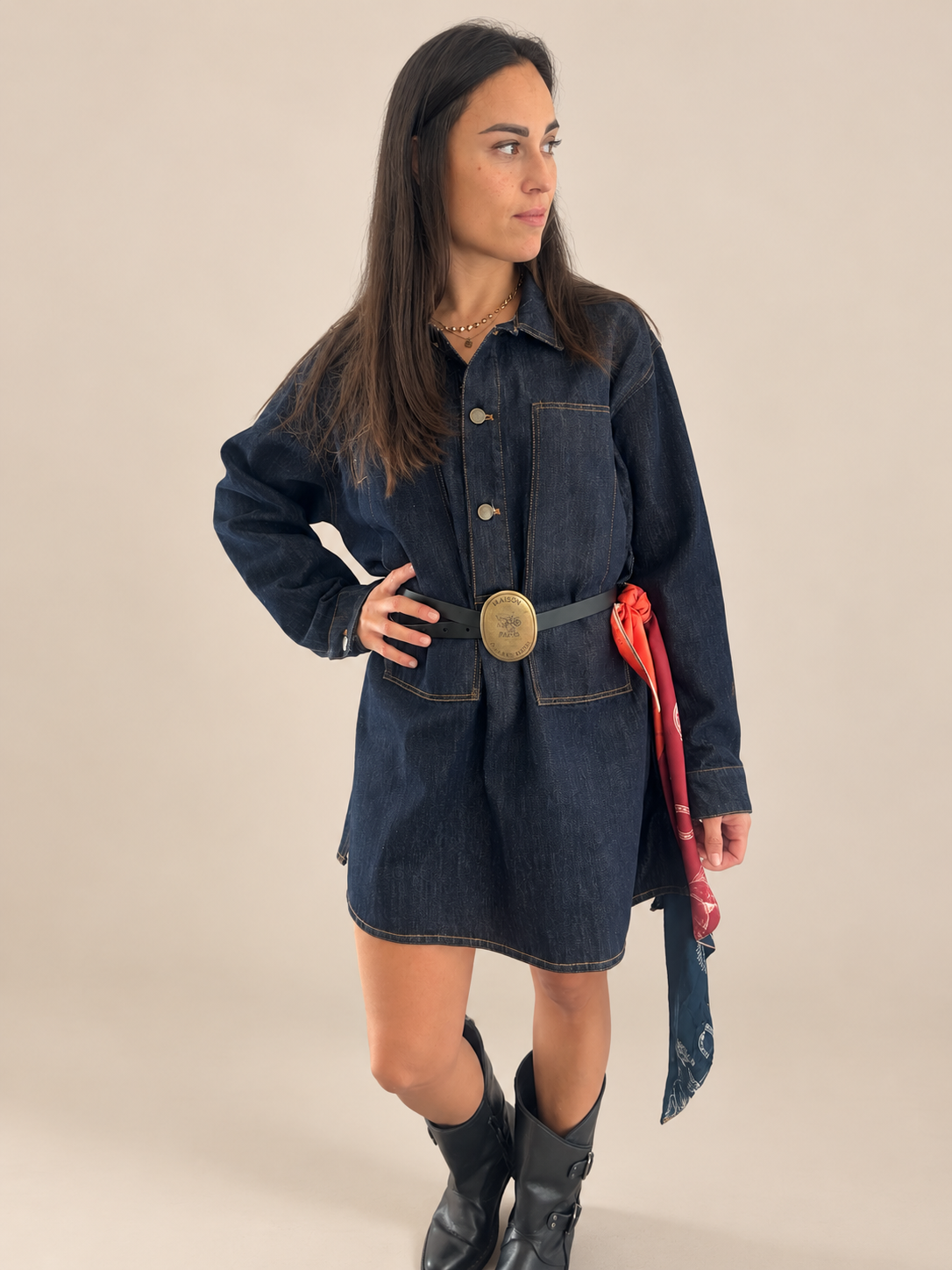 Vestito Jeans Tensione In W26A354