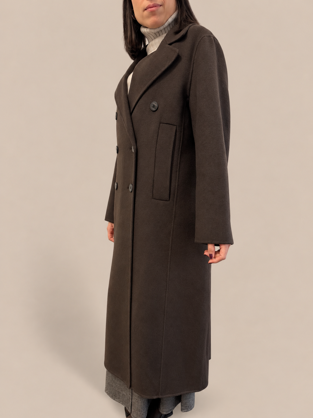 Cappotto misto lana Vicolo TAC0011