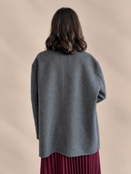 Cappotto misto lana Vicolo TAC0005