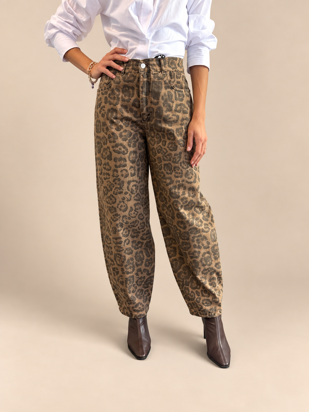 Jeans Bella maculato Haveone PSB-R190