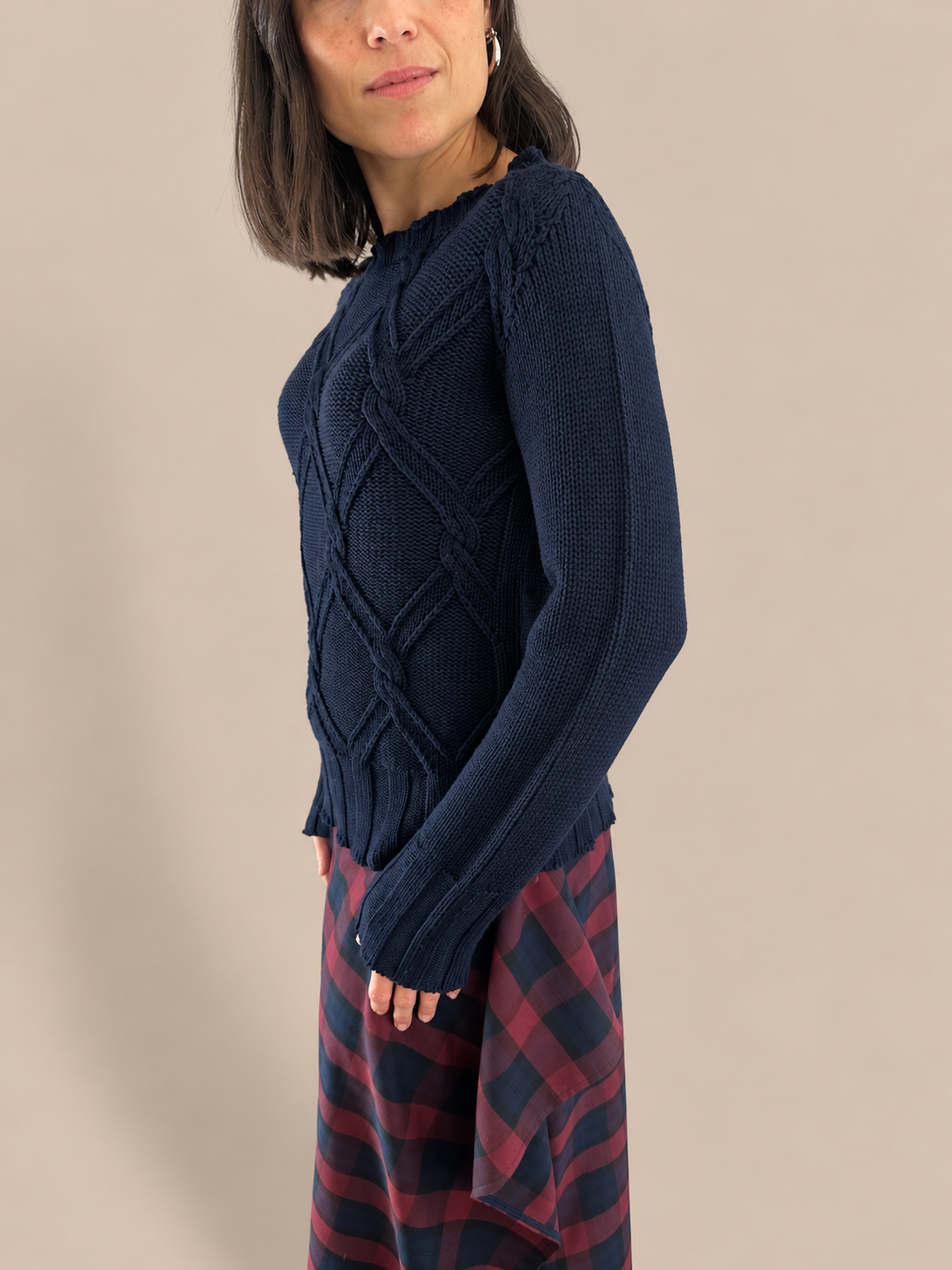 Maglia 100% lana Tensione In WF8555AI26