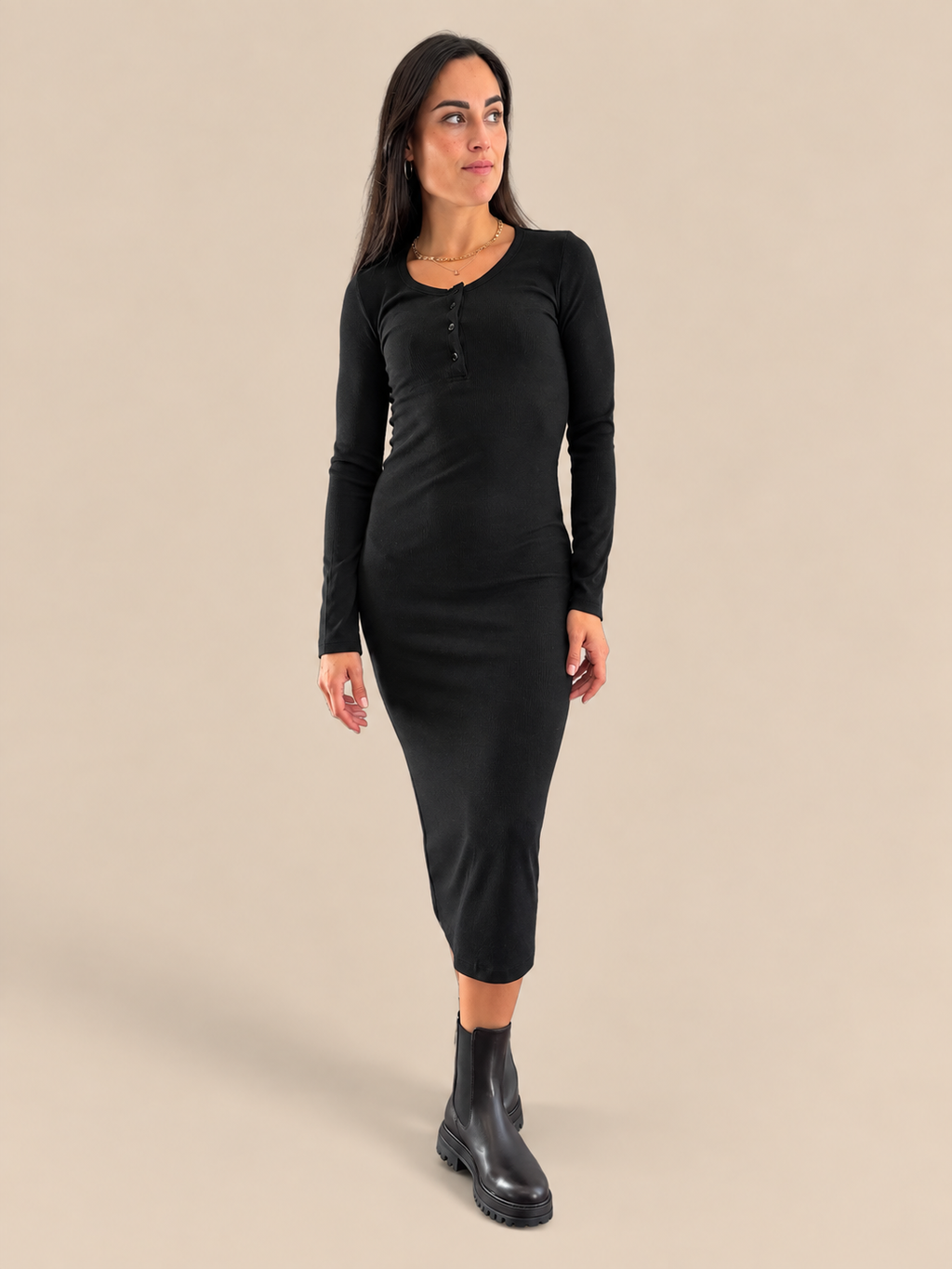Vestito a costine Vicolo UAC0045