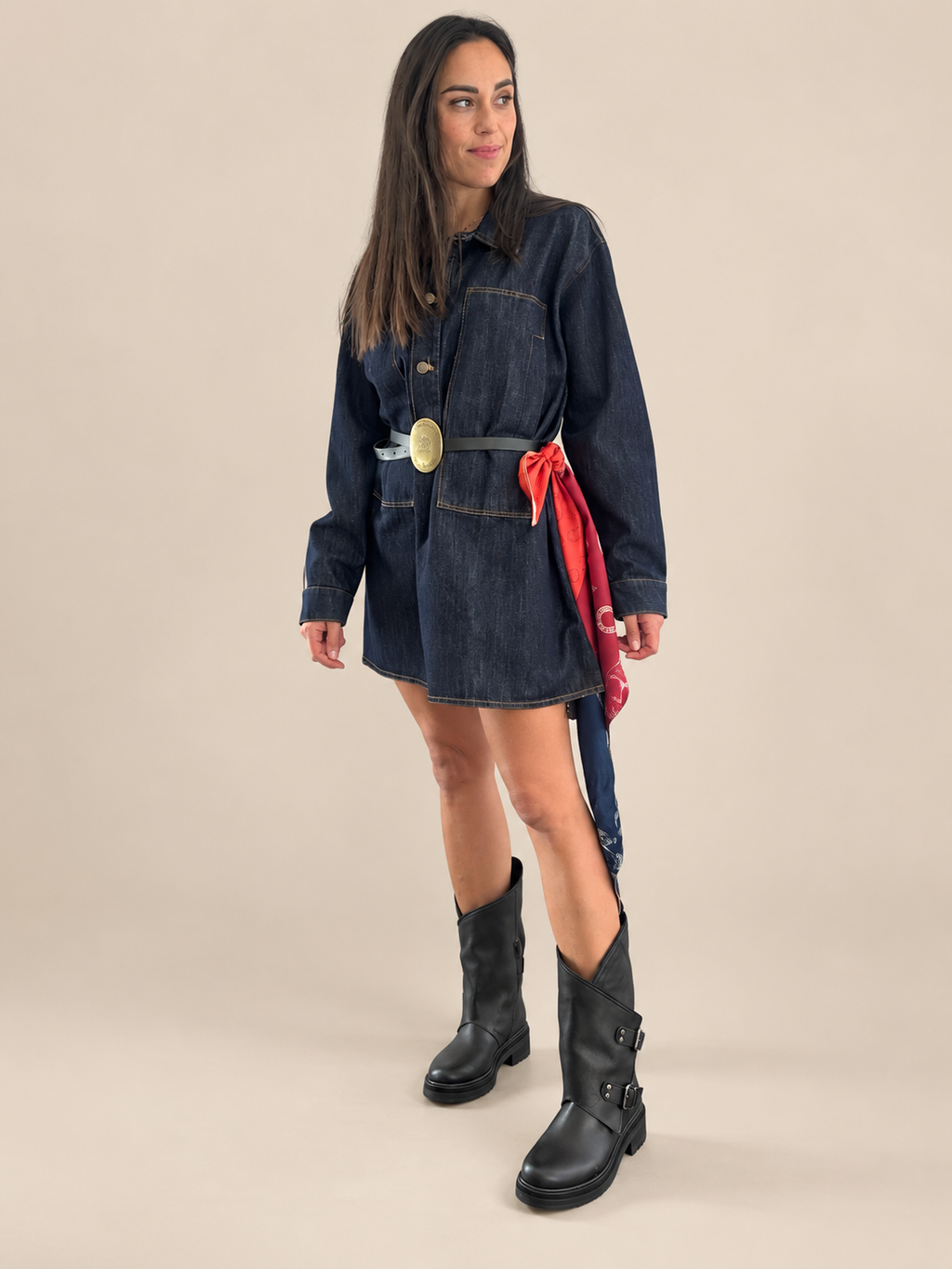 Vestito Jeans Tensione In W26A354