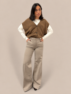 Gilet misto lana Tensione In D82447AI26