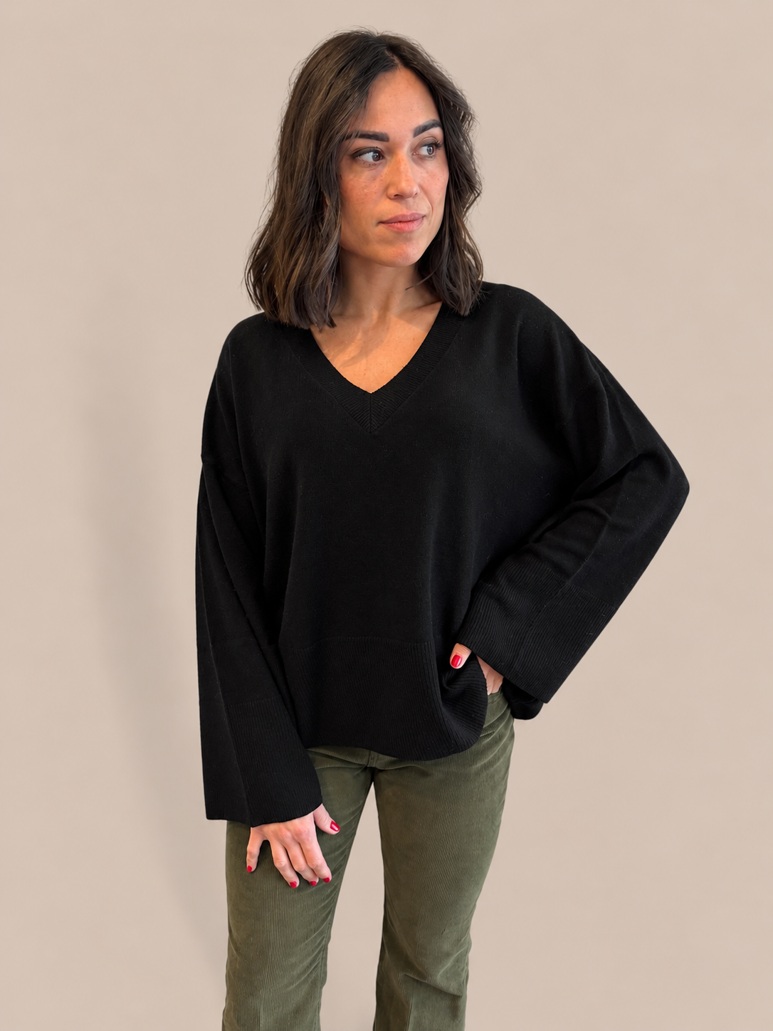 Maglia in pura lana Vicolo 2AC2066