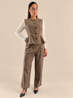 Gilet peplo Tensione In 27D5077