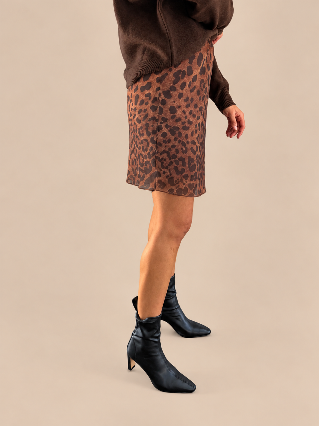Minigonna Animalier Tensione In FW260023