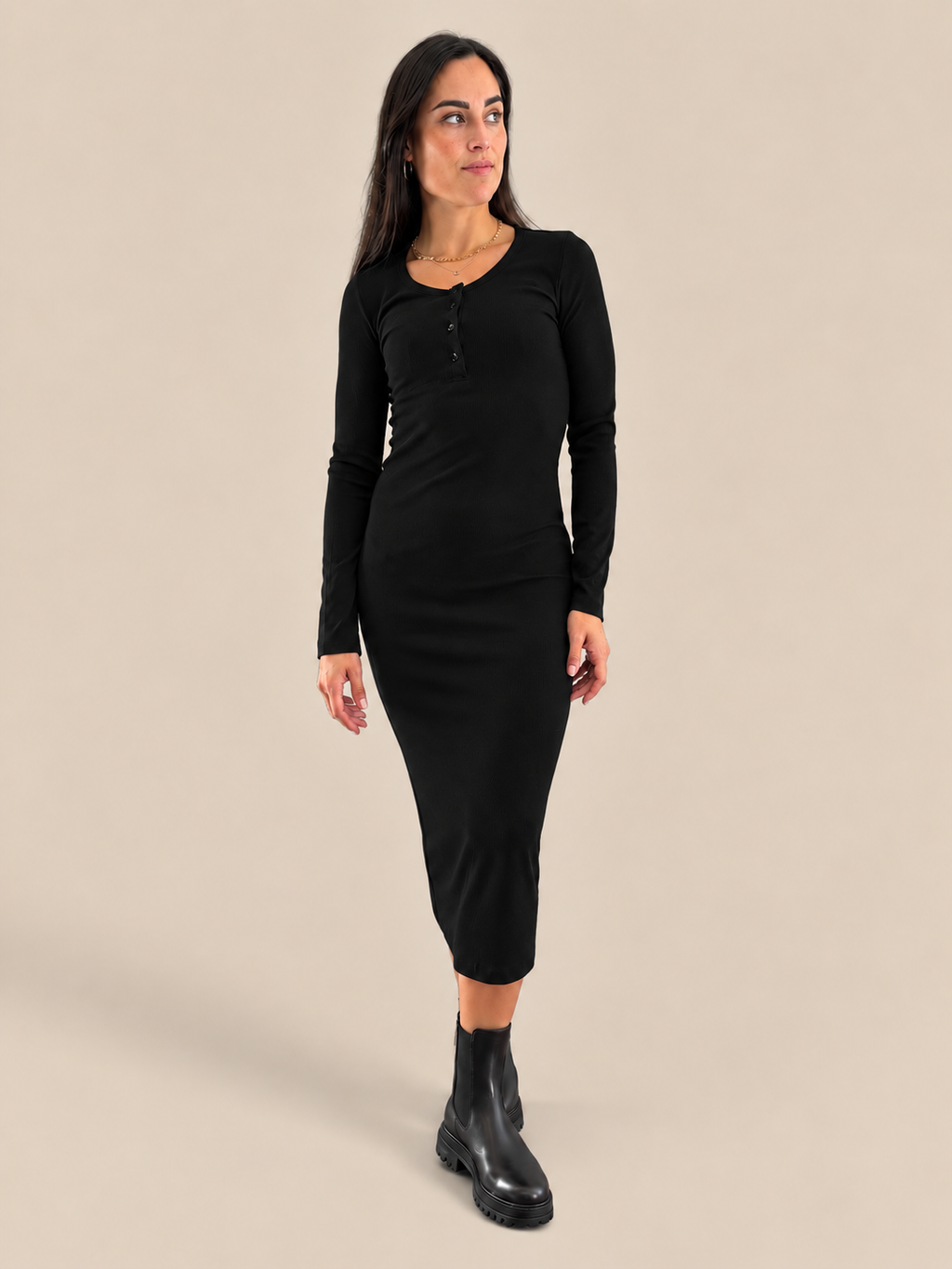 Vestito a costine Vicolo UAC0045