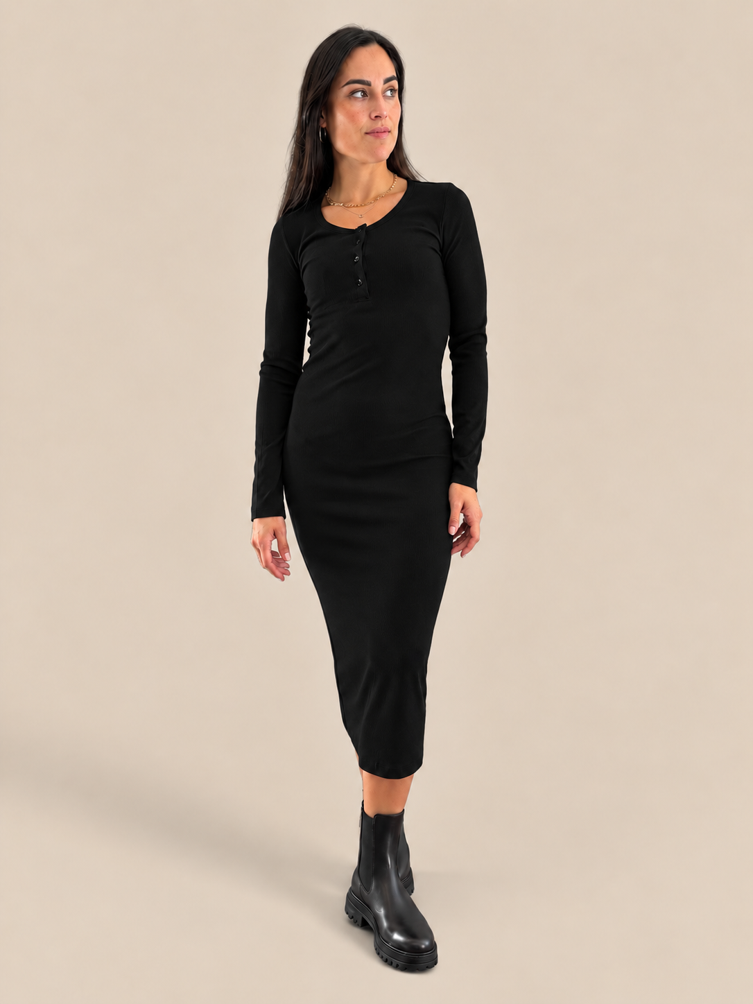 Vestito a costine Vicolo UAC0045