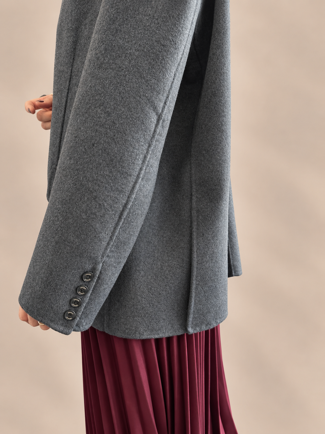 Cappotto misto lana Vicolo TAC0005