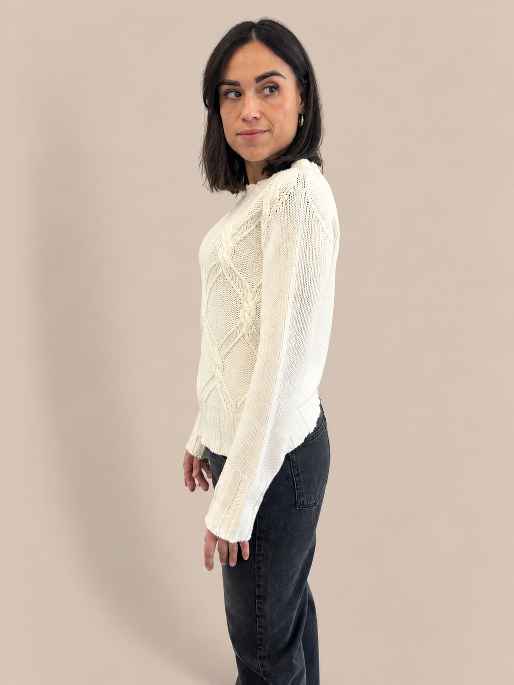 Maglia 100% lana Tensione In WF8555AI26