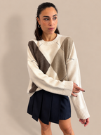 Maglione rombi Tensione In W6HMJ02A400