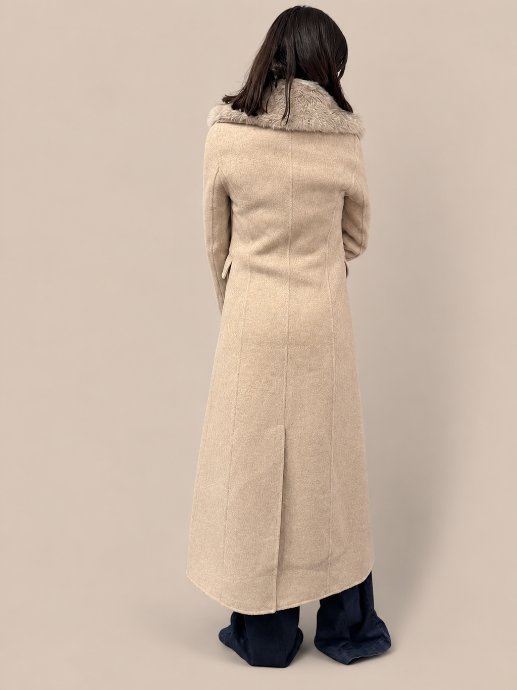 Cappotto misto lana Haveone KID-R001