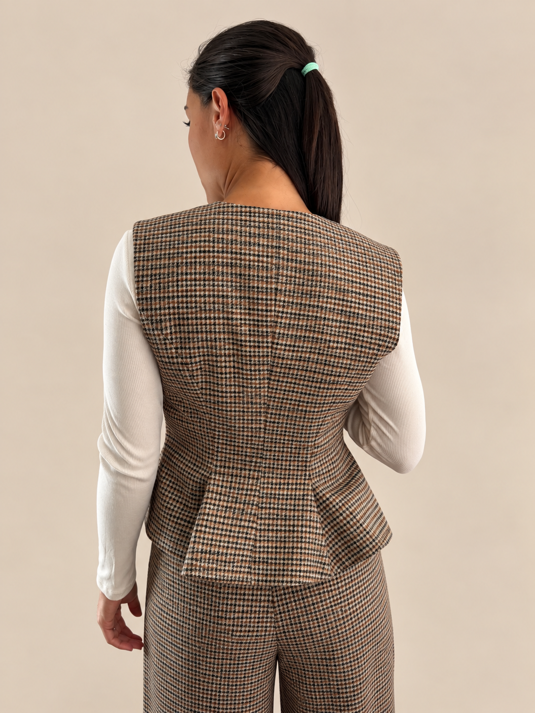 Gilet peplo Tensione In 27D5077