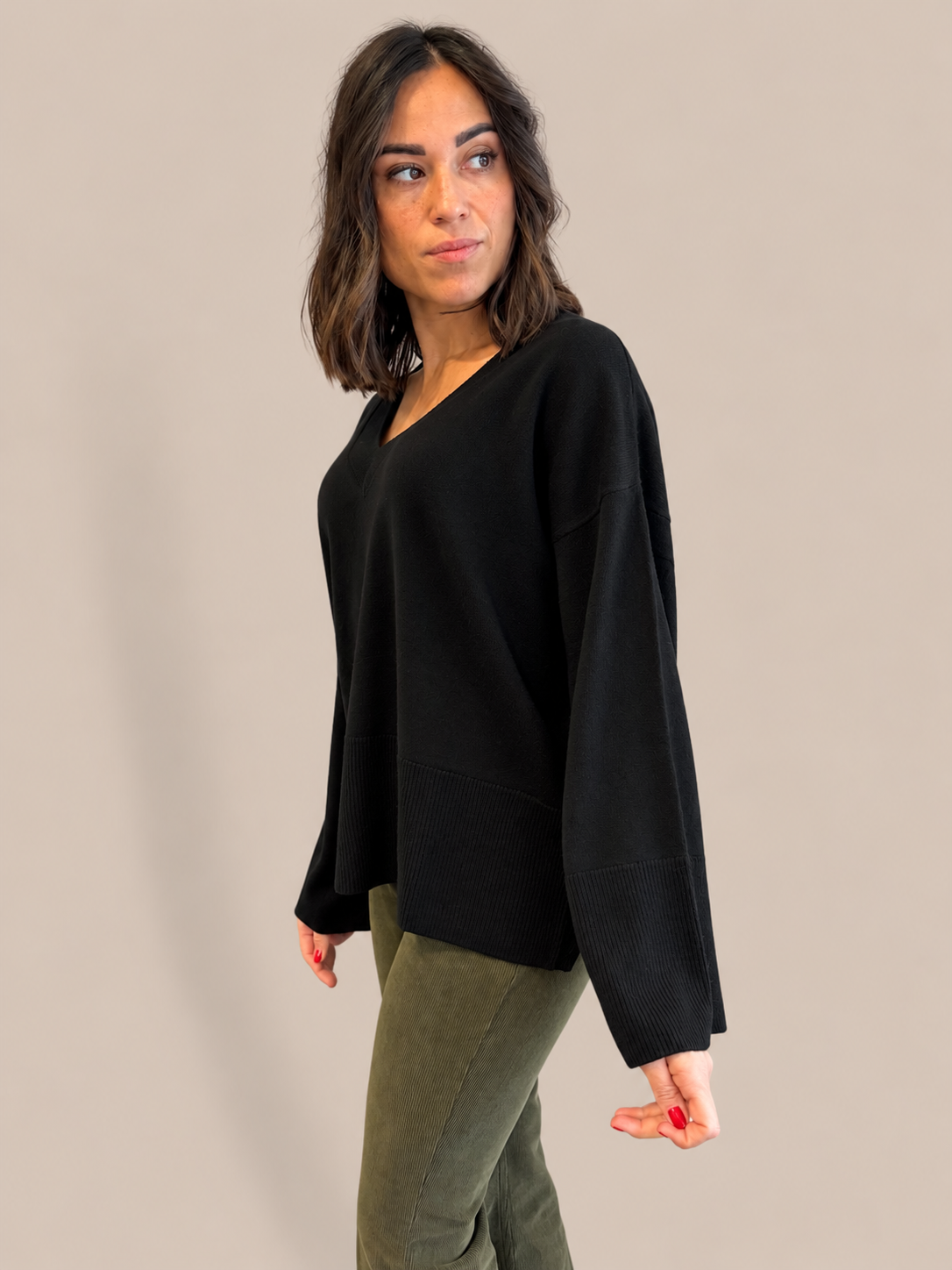 Maglia in pura lana Vicolo 2AC2066
