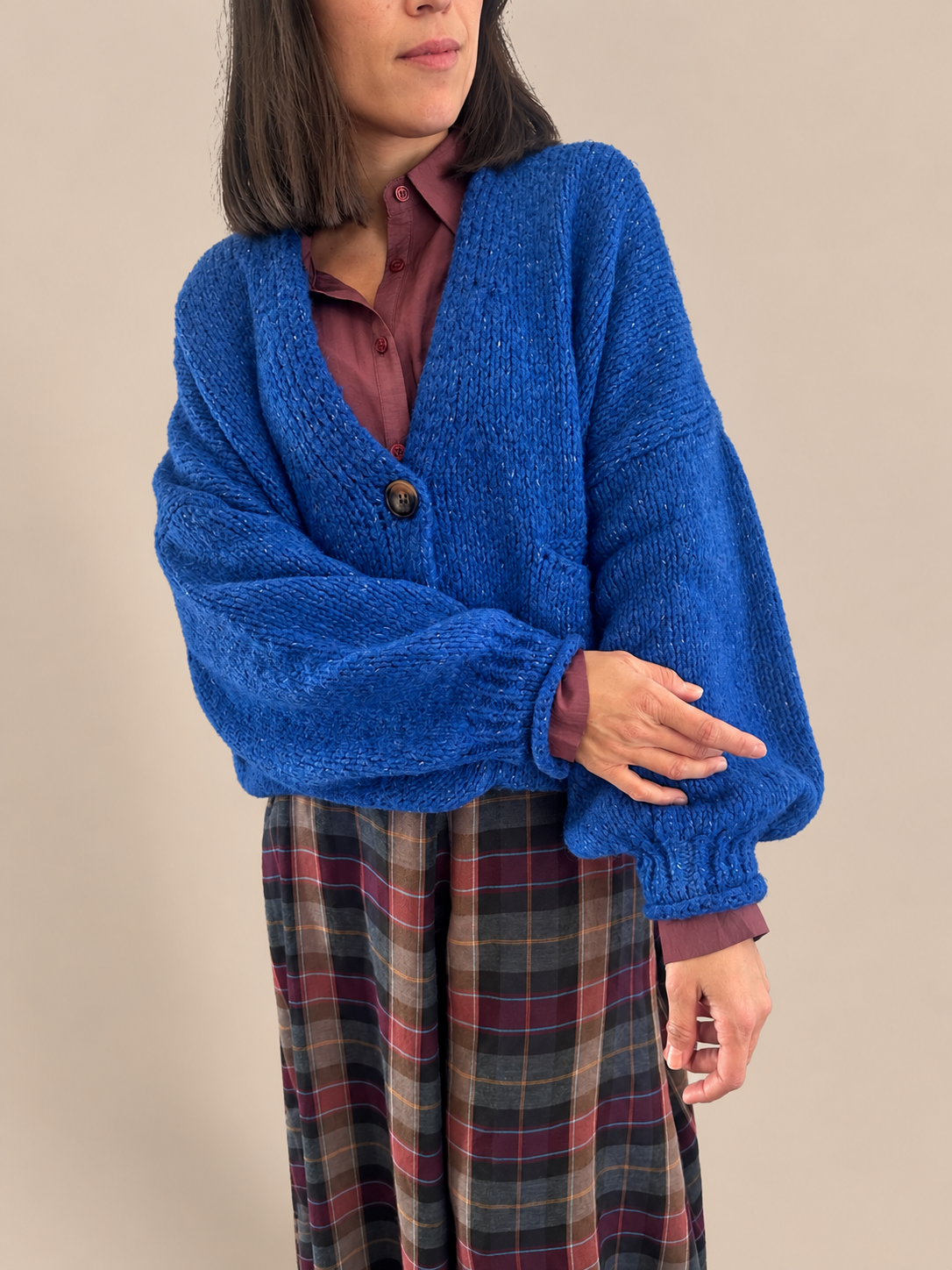 Cardigan over Haveone JIT-R026