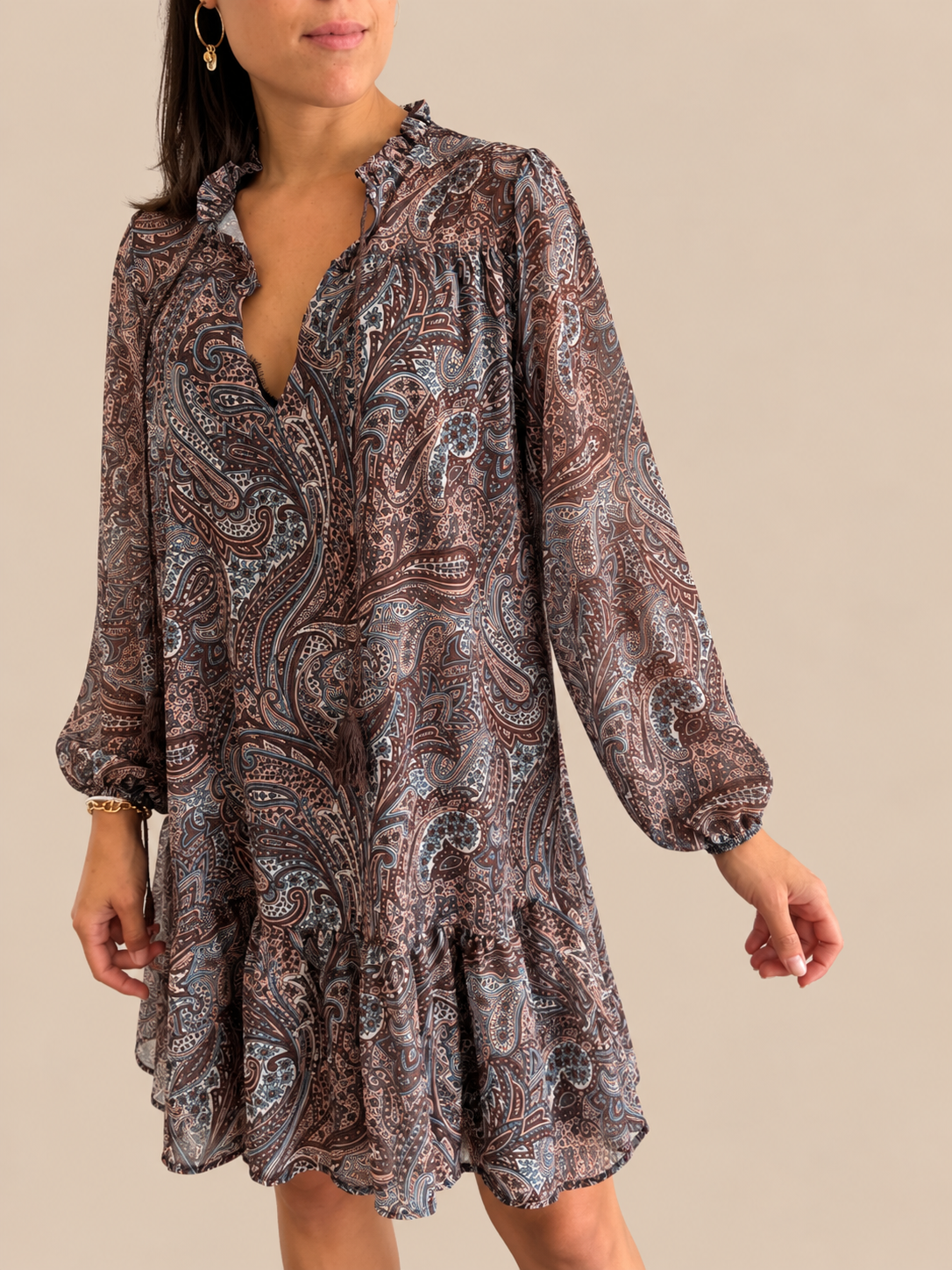 Vestito stampa paisley Two Way AB26WP1115