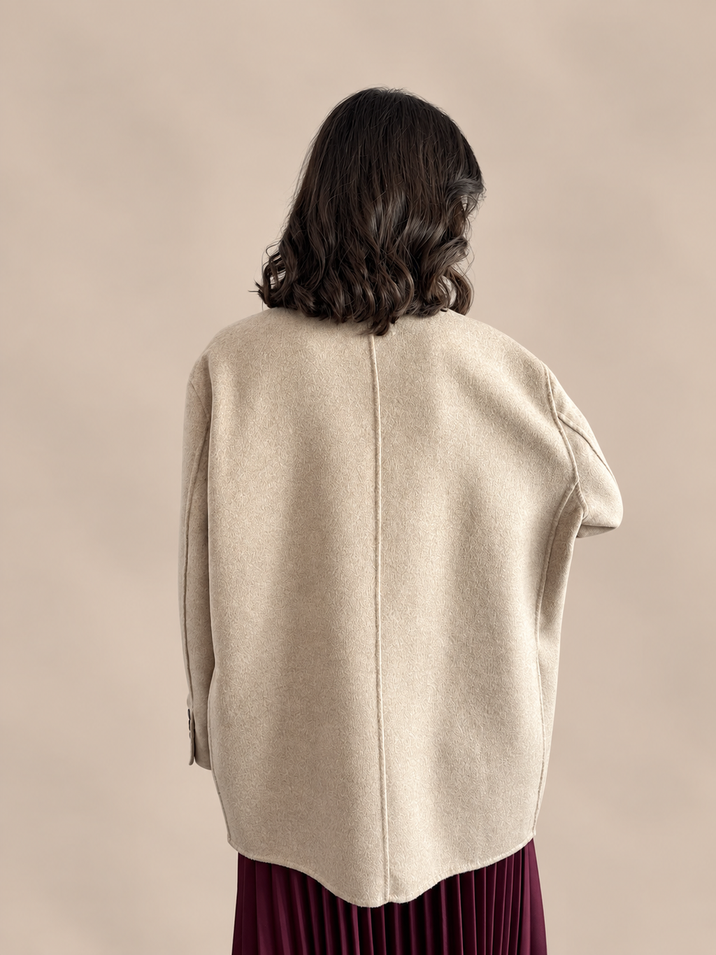 Cappotto misto lana Vicolo TAC0005