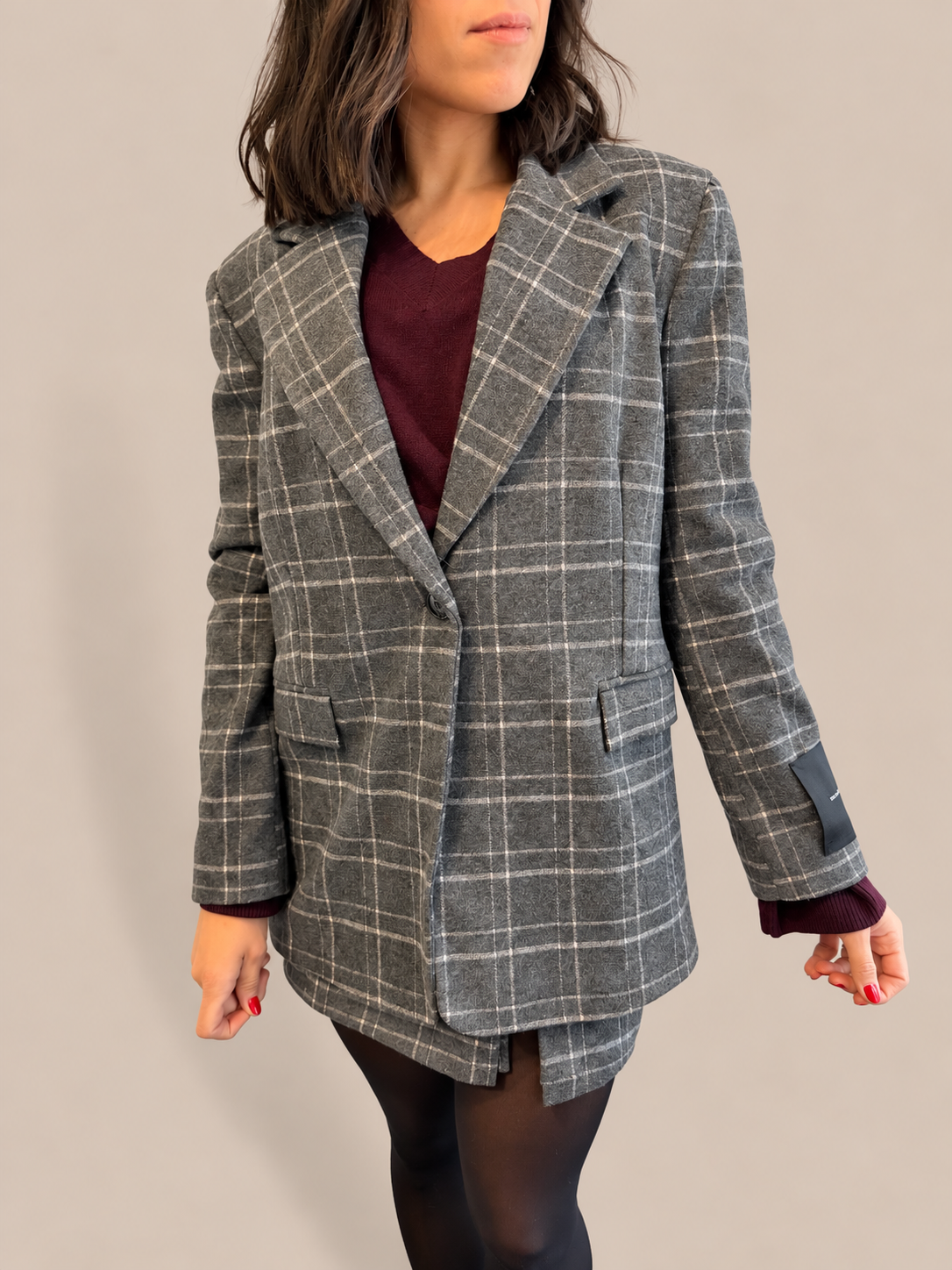 Giacca tartan Tensione In 27B6782