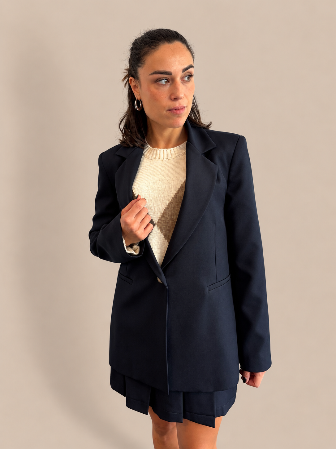 Giacca monopetto Haveone JIA-R076