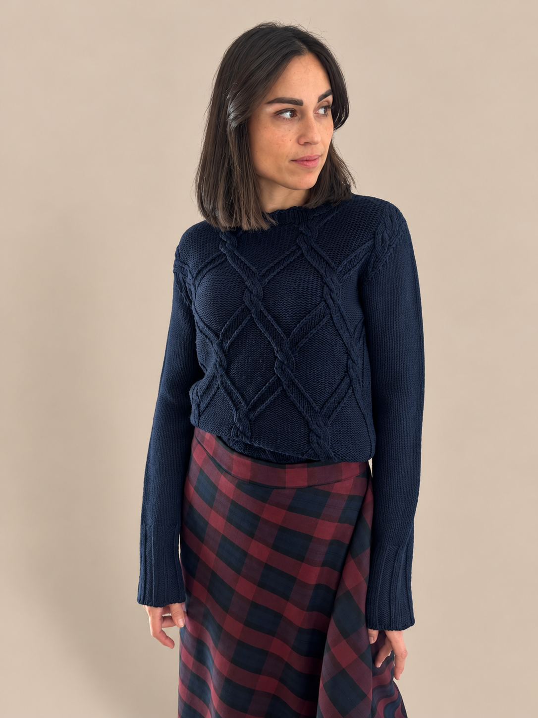 Maglia 100% lana Tensione In WF8555AI26