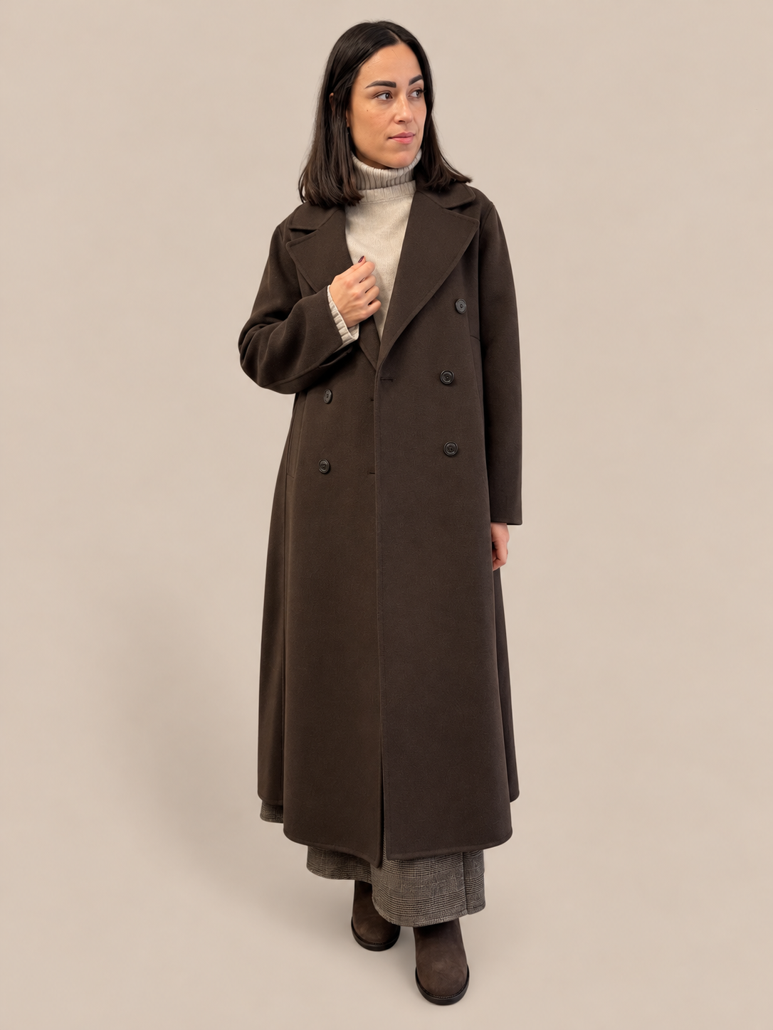 Cappotto misto lana Vicolo TAC0011