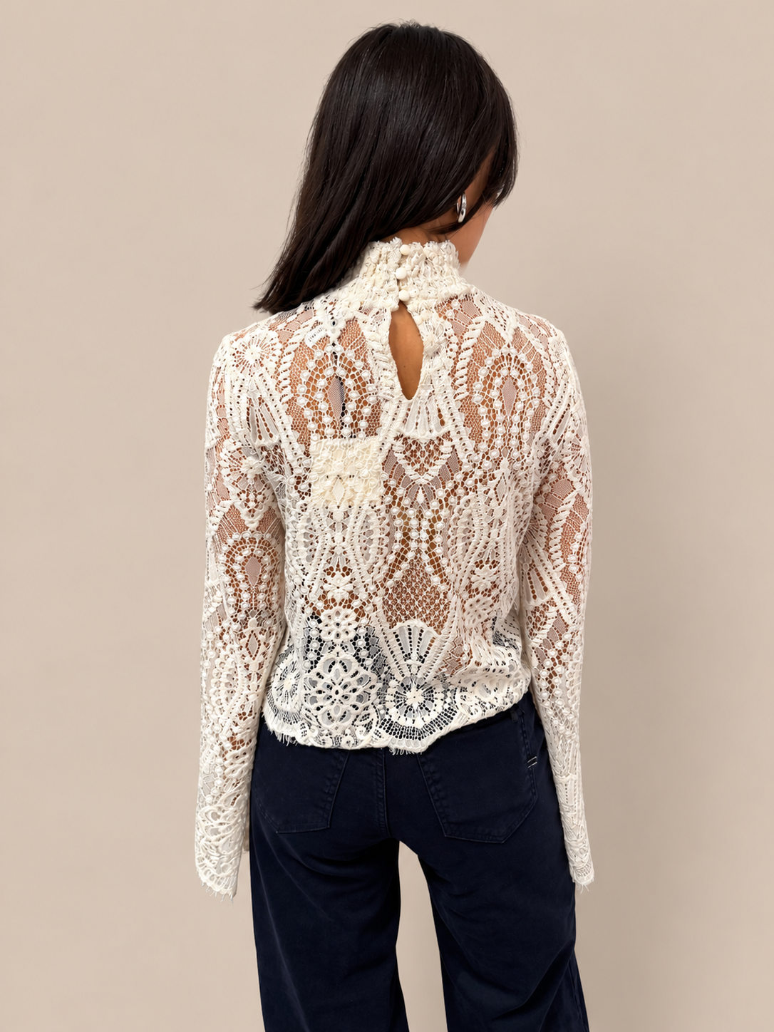 Blusa pizzo Tensione In W26MA16