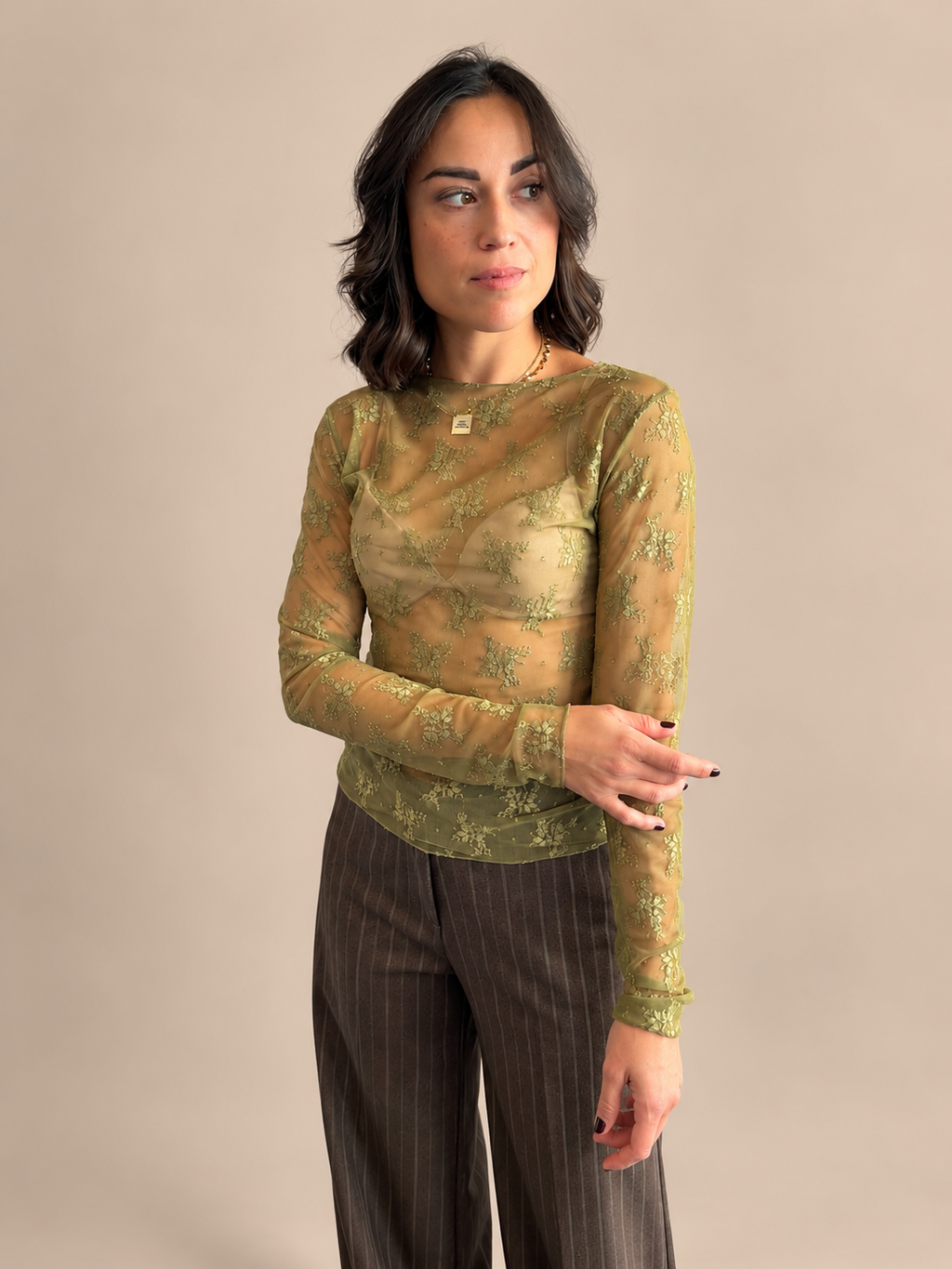Maglia in pizzo Susy Mix 10997