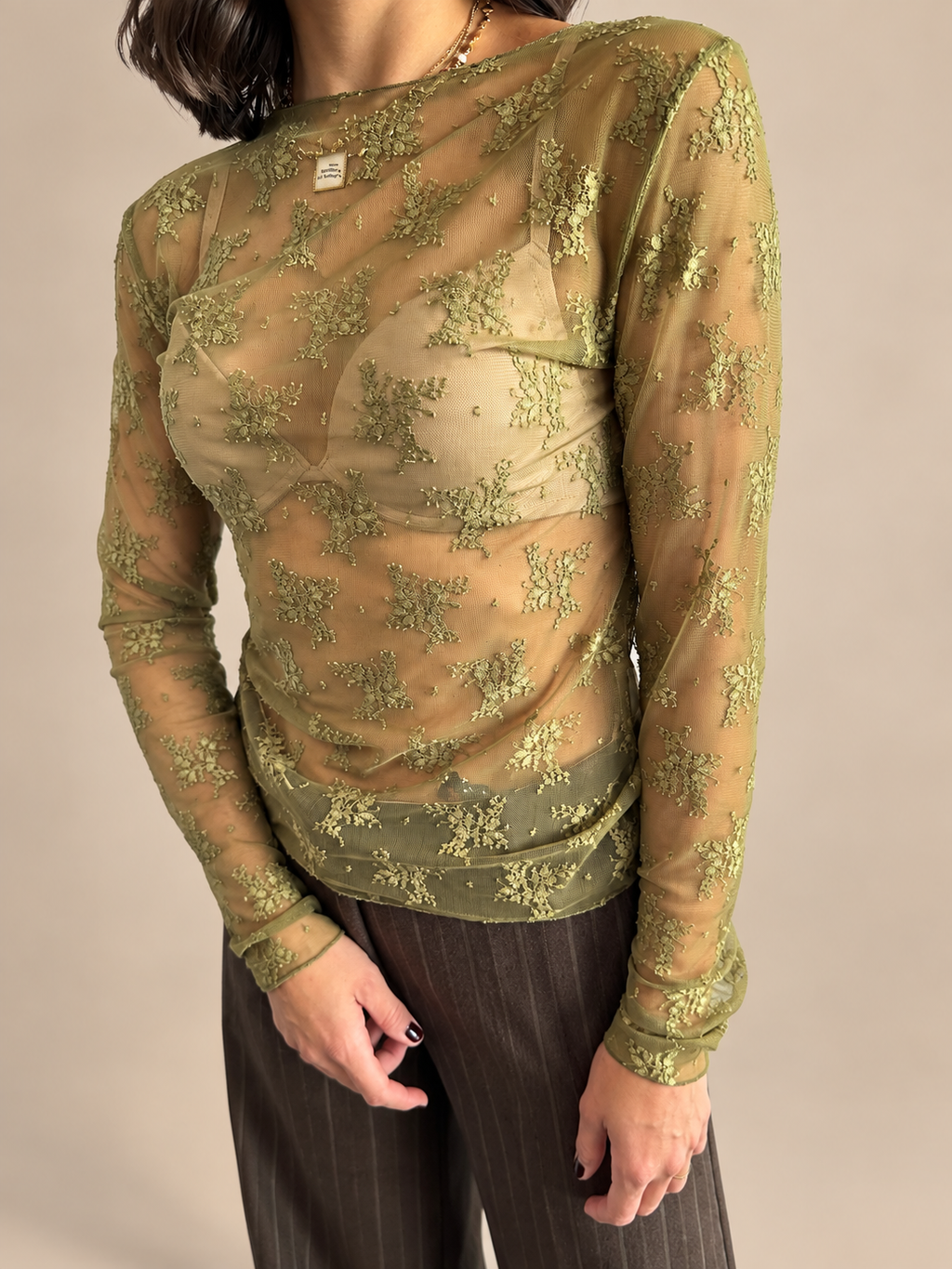 Maglia in pizzo Susy Mix 10997