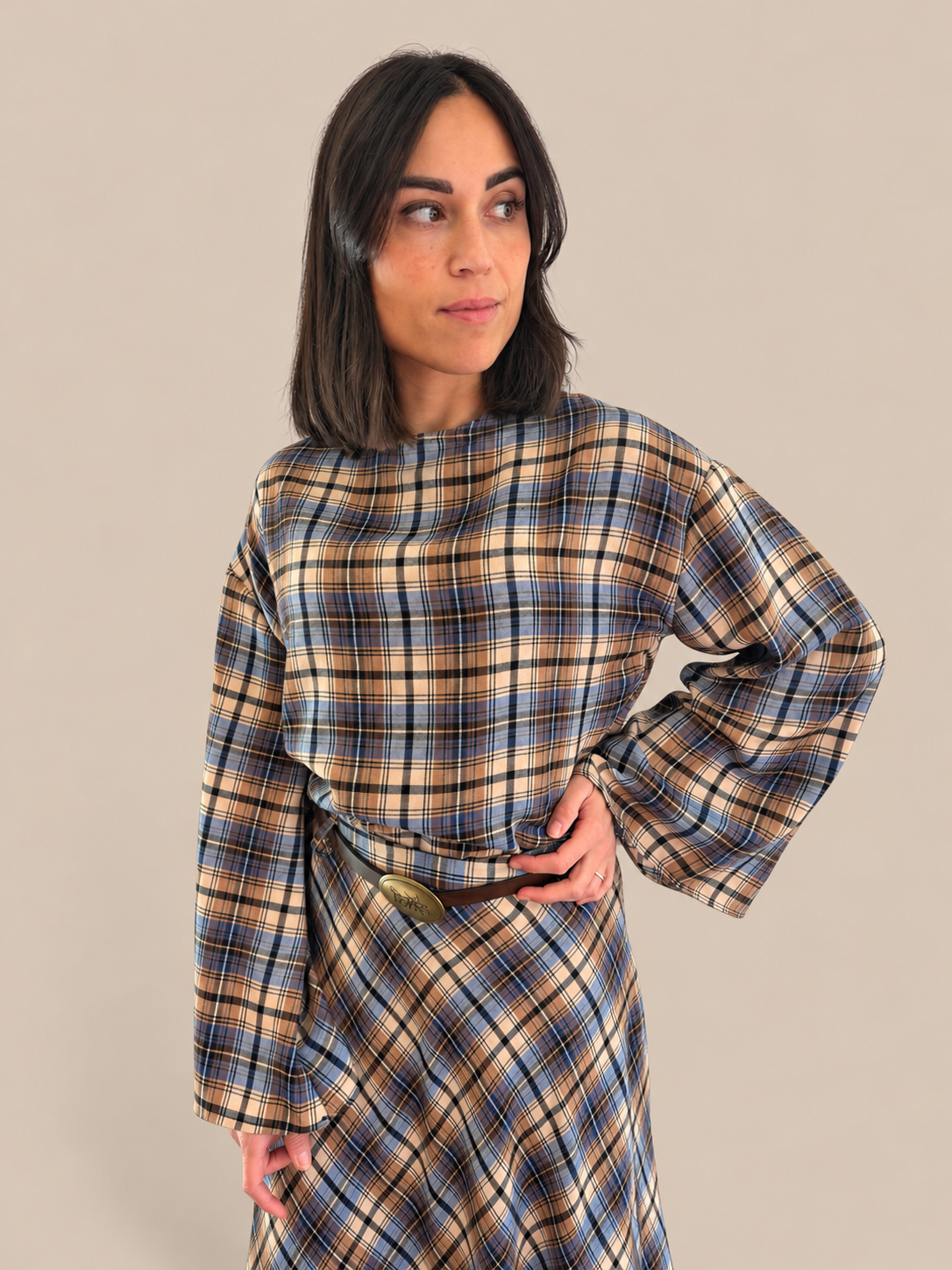 Camicia tartan Tensione In W26C879