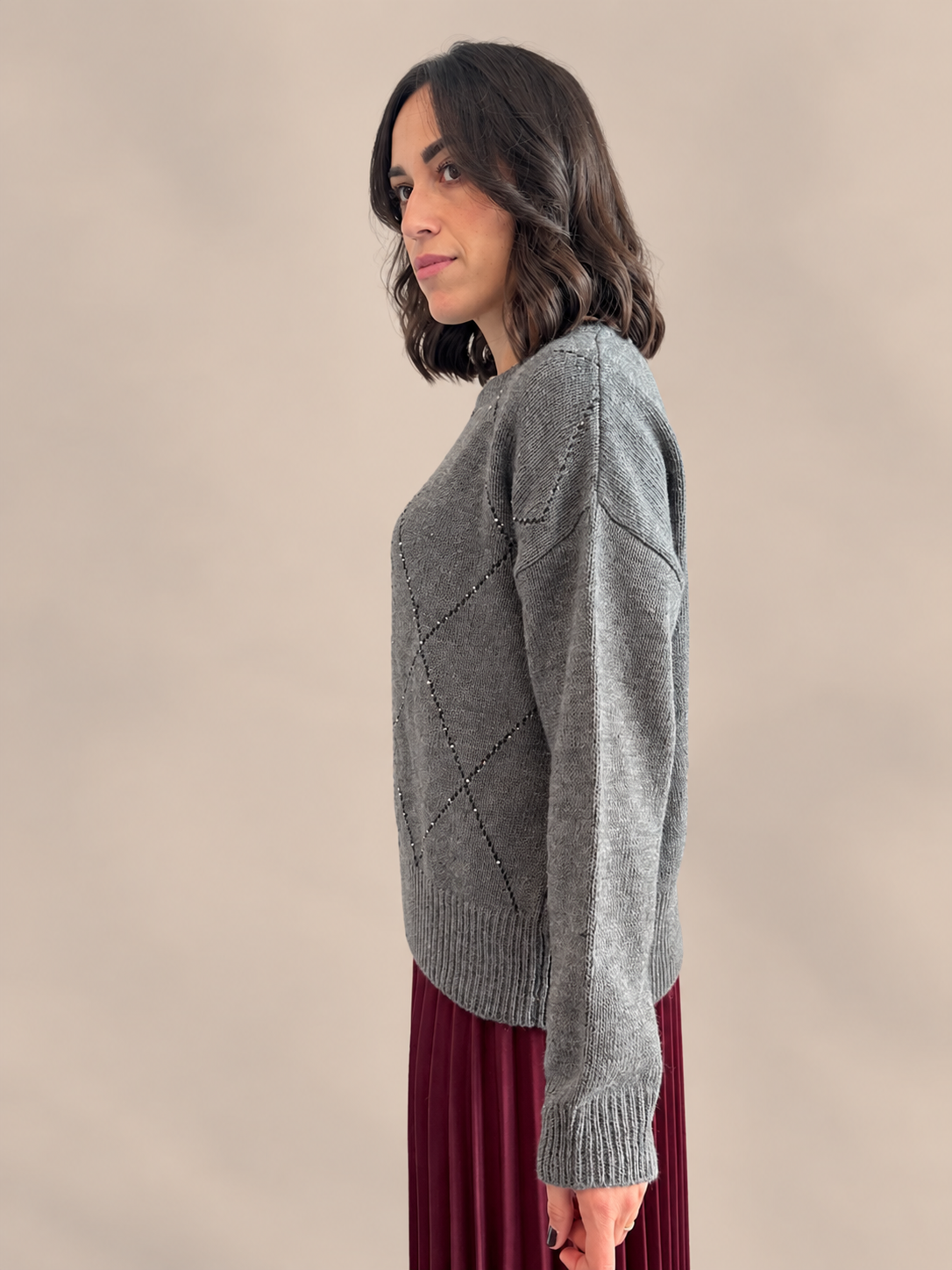 Maglia rombi Tensione In W6HMJ01A400