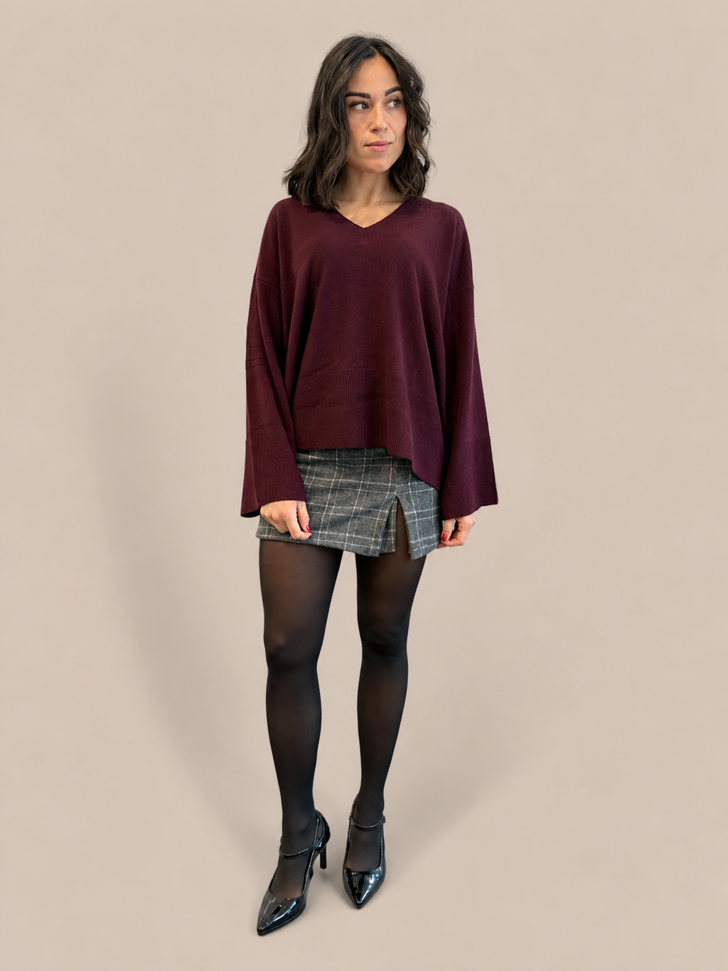 Maglia in pura lana Vicolo 2AC2066