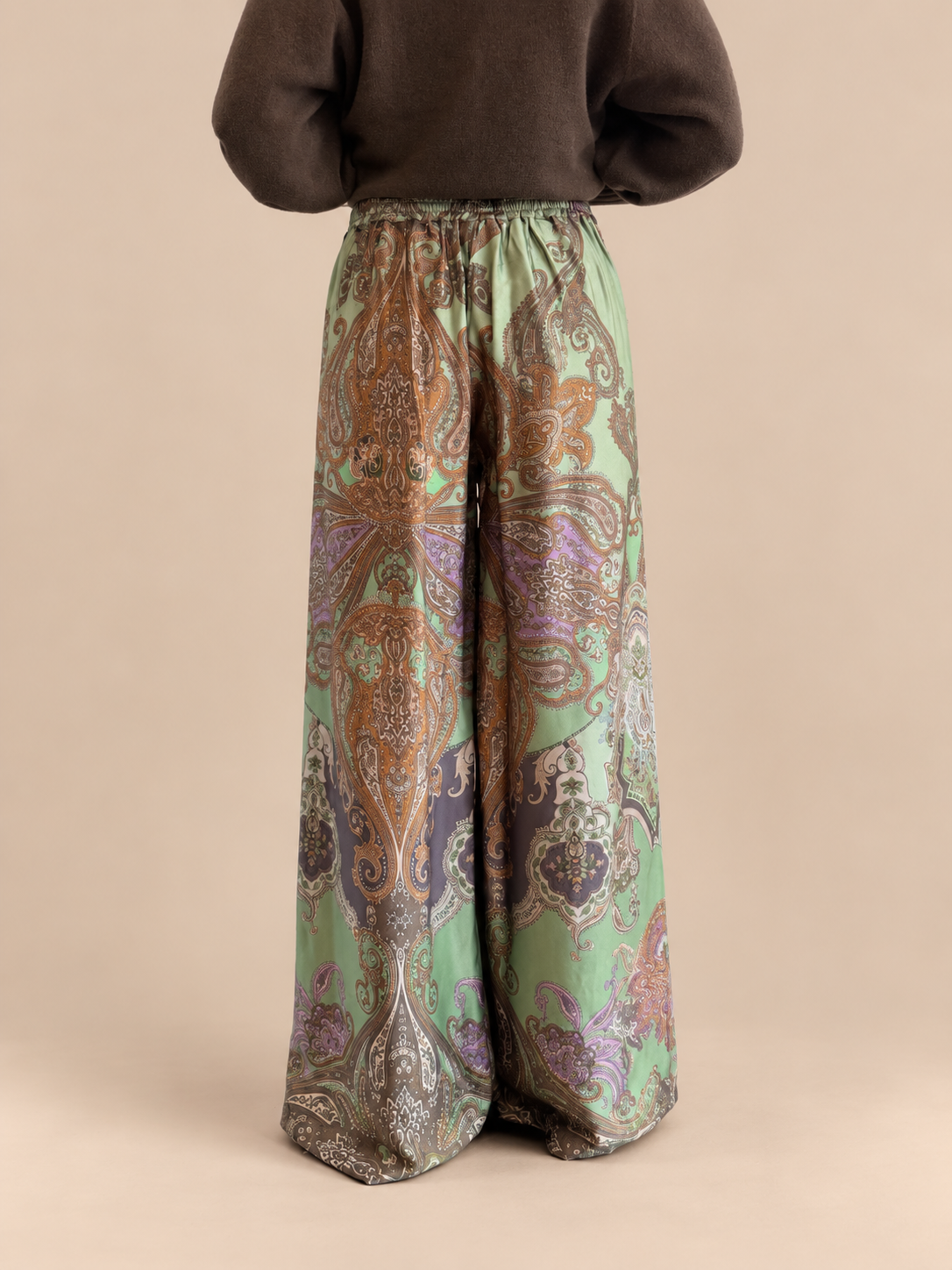 Pantalone stampato Susy Mix 11443D