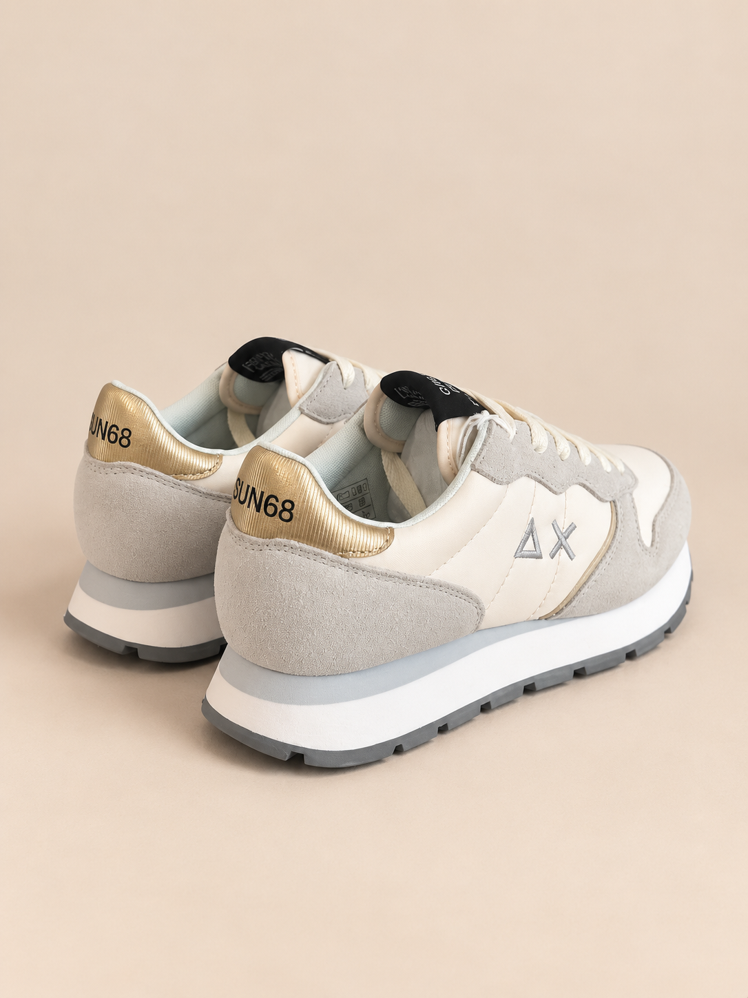 Sun68 Ally Silver Gold - Panna