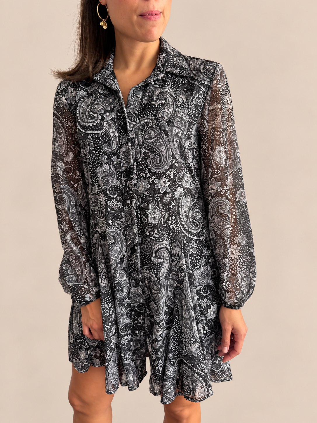 Vestito stampa paisley Two Way AB26WE1423