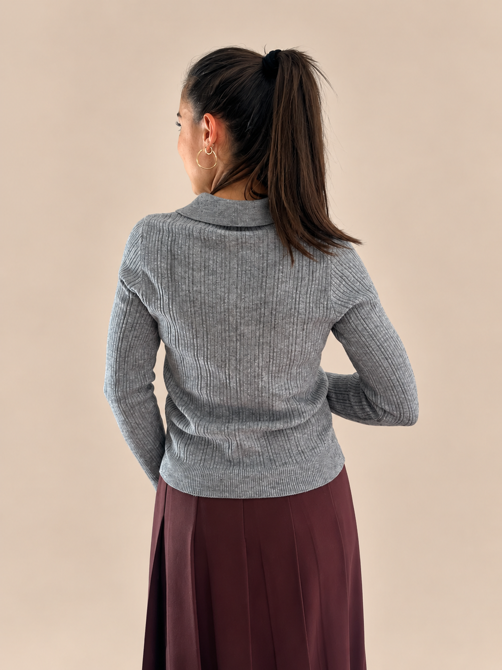 Maglia a costine MNC-R088