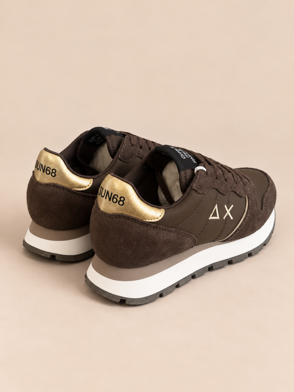 Sun68 Ally Silver Gold - Marrone