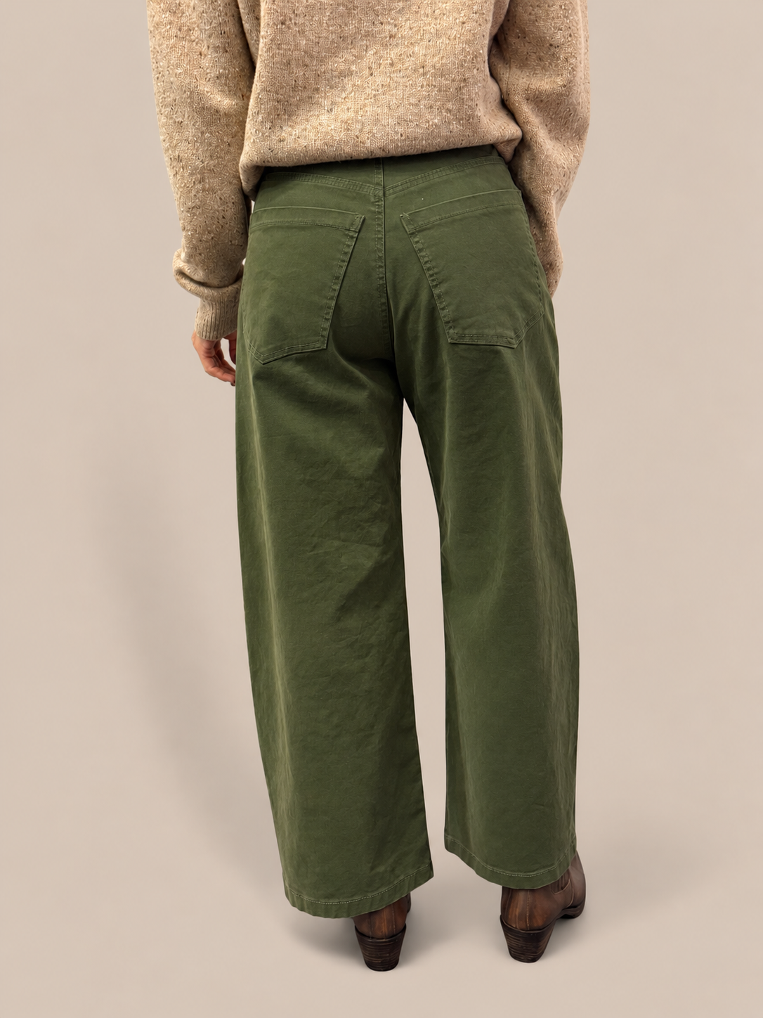 Pantalone Barrel Tensione In W26P230
