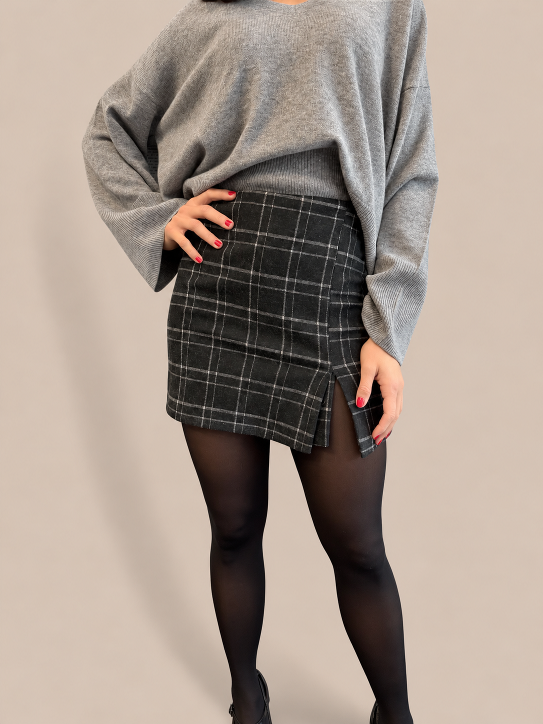 Shorts tartan Tensione In 27S6781