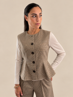 Gilet peplo Tensione In 27D5077