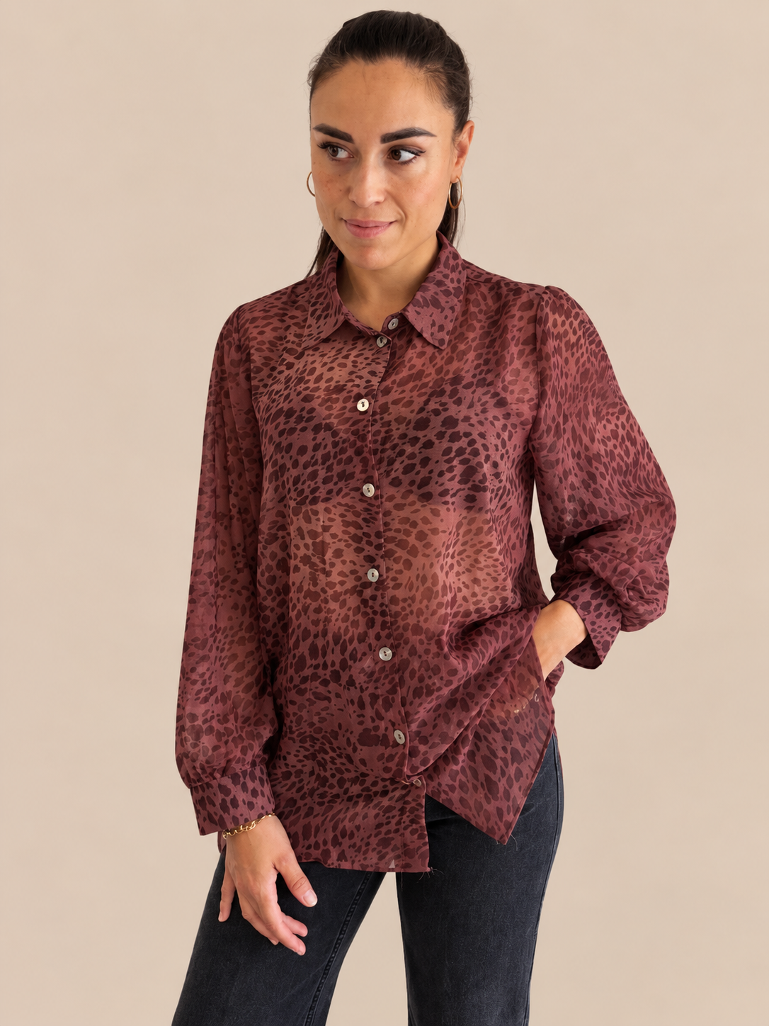 Camicetta animalier Susy Mix C4507F599