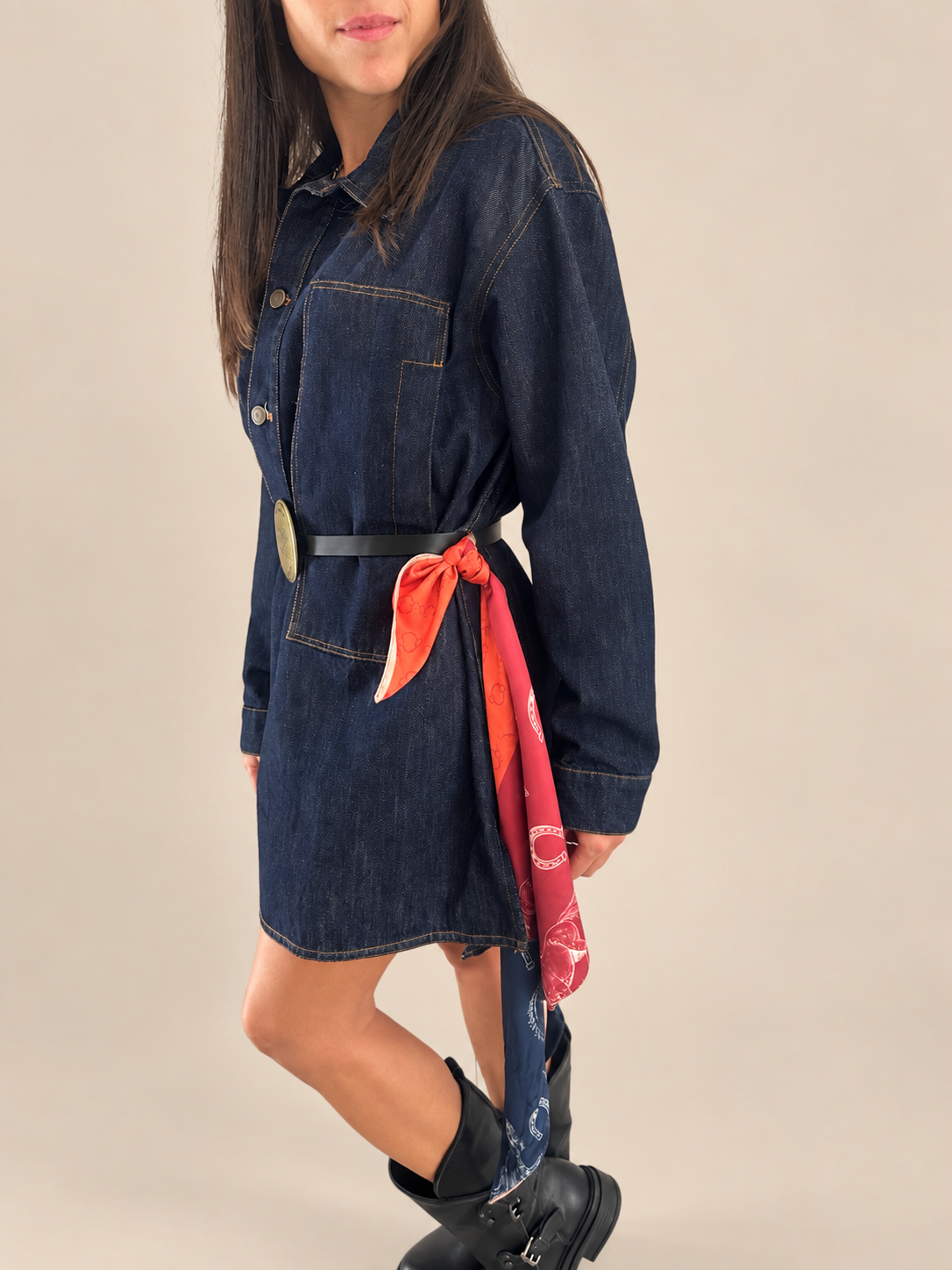 Vestito Jeans Tensione In W26A354