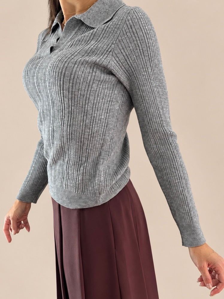 Maglia a costine MNC-R088
